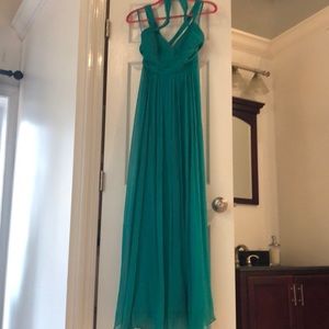 BCBGMAXAZRIA goddess style gown